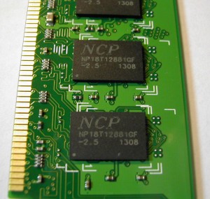 Микросхемы памяти на DRR2 2Гб от NCP (NP18T12881GF)